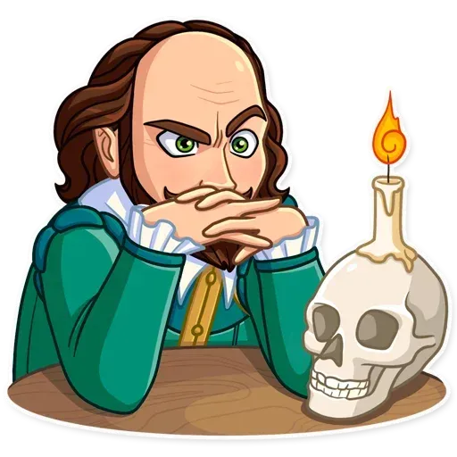 Shakespeare - Sticker 9