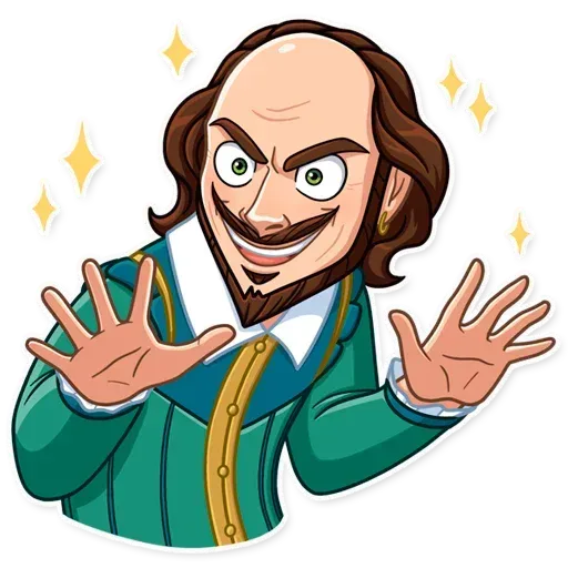 Shakespeare - Sticker 23