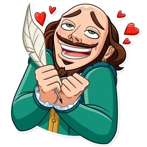 Shakespeare - Sticker 24
