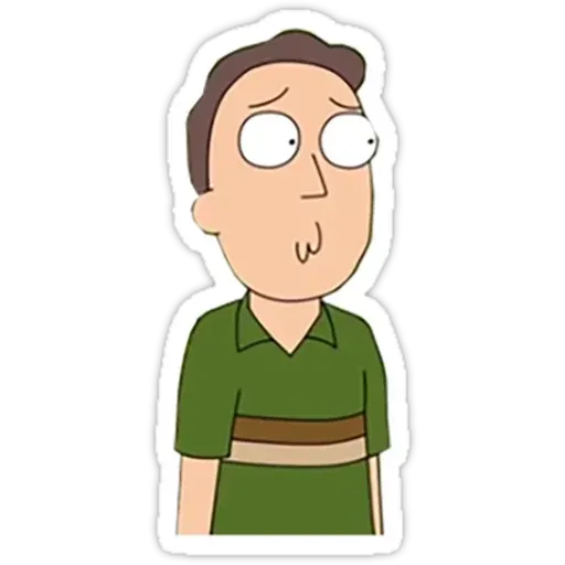 Rick & Morty 1 - Sticker 18