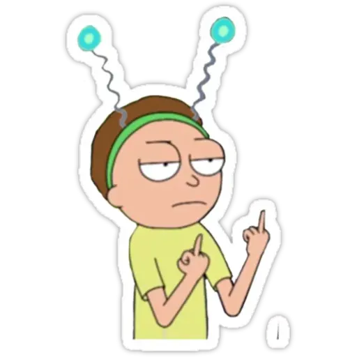 Rick & Morty 1 - Sticker 11