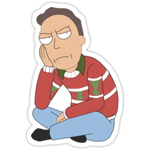 Rick & Morty 1 - Sticker 21