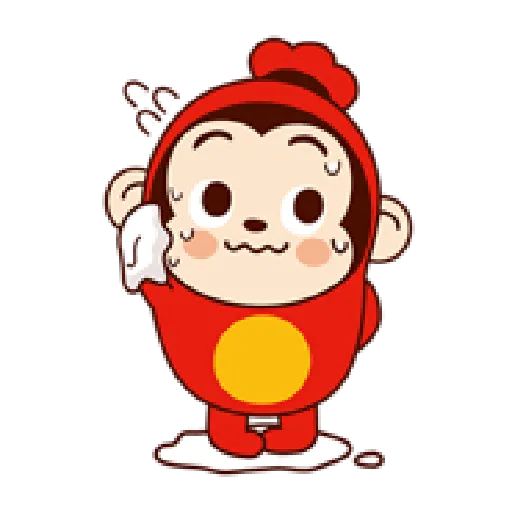 Sausage Monkey! Lovely Cocomong 2 - Sticker 22