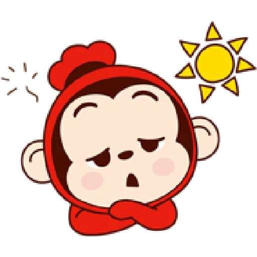 Sausage Monkey! Lovely Cocomong 2 - Sticker 24