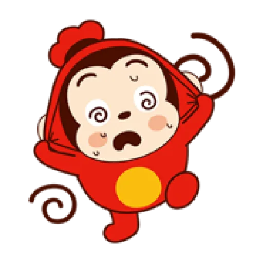 Sausage Monkey! Lovely Cocomong 2 - Sticker 13