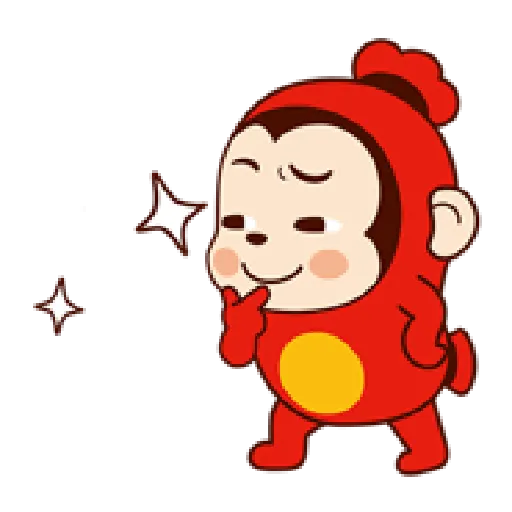 Sausage Monkey! Lovely Cocomong 2 - Sticker 11