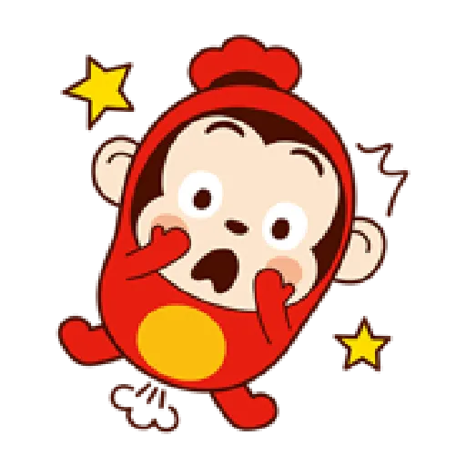 Sausage Monkey! Lovely Cocomong 2 - Sticker 14