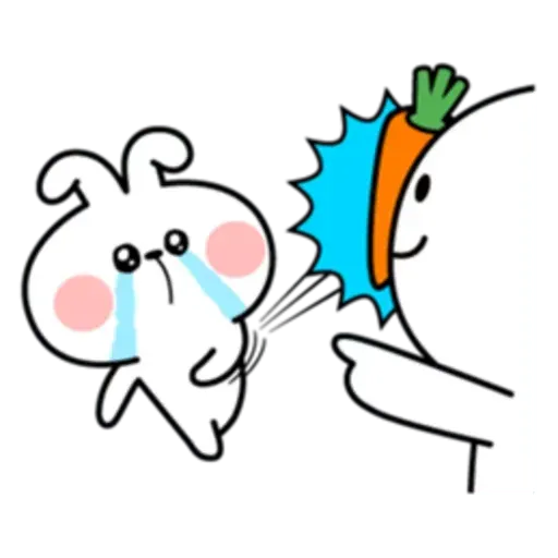 Spoiled rabbit 互相攻擊版 - Sticker 12