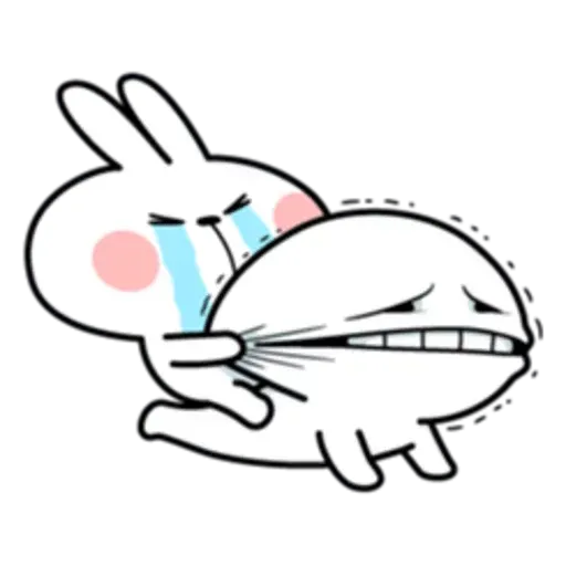 Spoiled rabbit 互相攻擊版 - Sticker 22