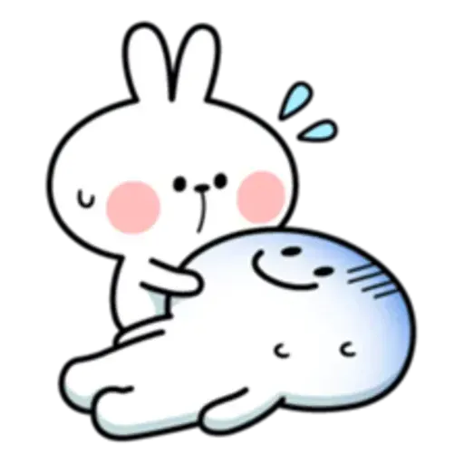 Spoiled rabbit 互相攻擊版 - Sticker 23