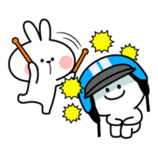 Spoiled rabbit 互相攻擊版 - Sticker 28