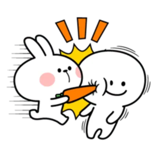 Spoiled rabbit 互相攻擊版 - Sticker 18