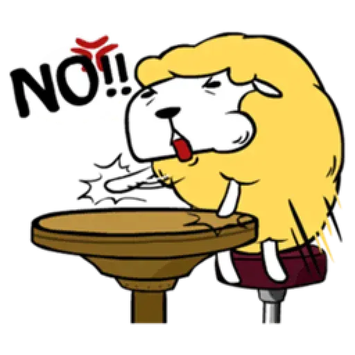 EAT ALL DAY SHEEP 1 - Sticker 12