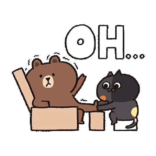 喵嗚公園 x BROWN & FRIENDS−虎年吼吼吼 (新年, CNY) GIF* - Sticker 18