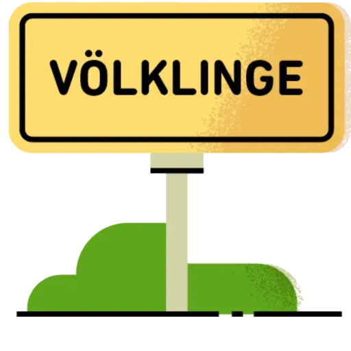 Saarland Compilation 1 - Sticker