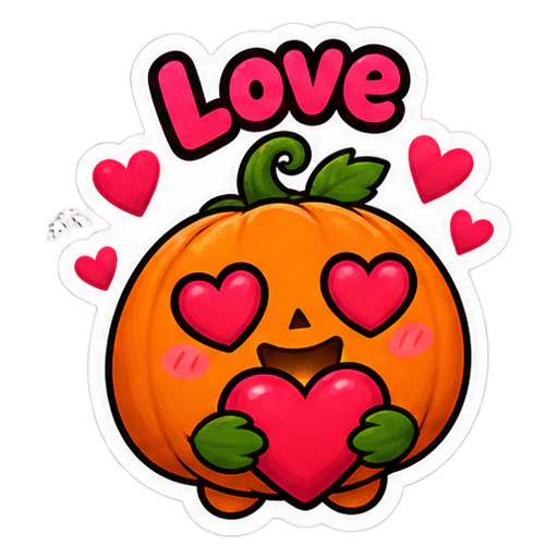 Pumpkin - Sticker