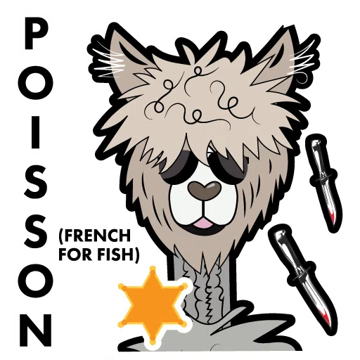 Alpacas_2 - Sticker