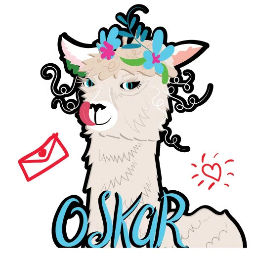 Alpacas_2 - Sticker
