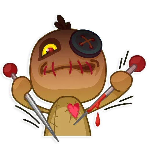 Voodoo Doll - Sticker 13
