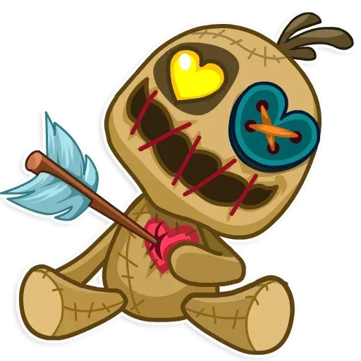 Voodoo Doll - Sticker 10