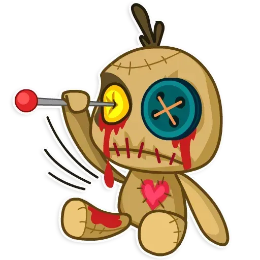 Voodoo Doll - Sticker 9