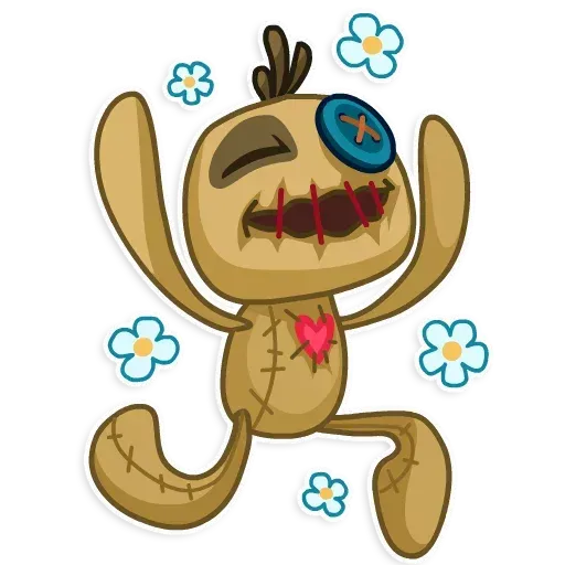 Voodoo Doll - Sticker 12