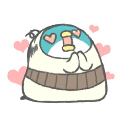 PP mini 小小企鵝 -小老頭 （2） - Sticker 9