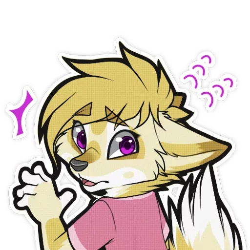 Ash coyote - Sticker 15