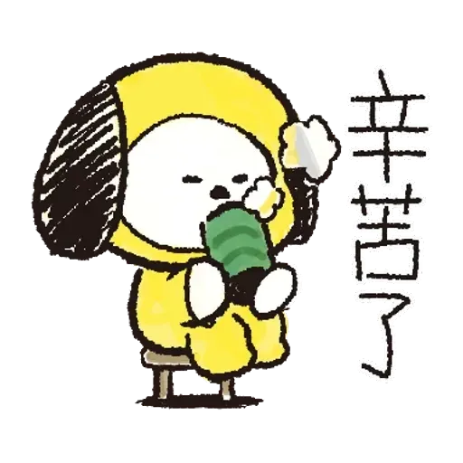 BT21(玩樂酷玩） - Sticker 22