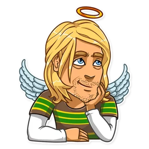 Kurt Cobain - Sticker 19