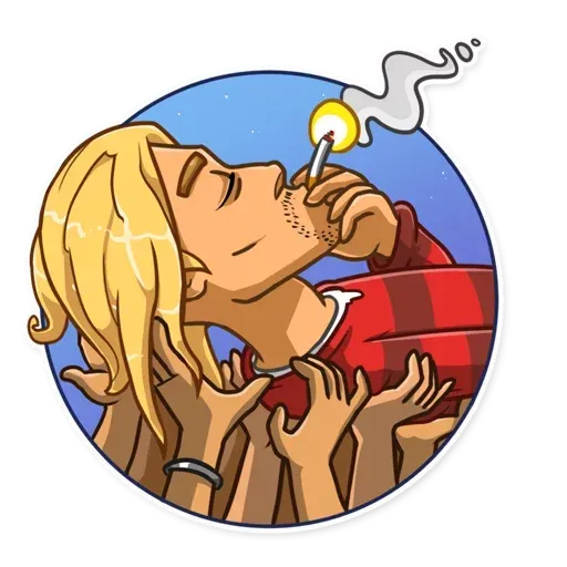 Kurt Cobain - Sticker 10