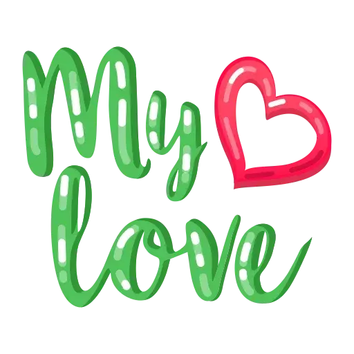 My Love - Sticker 28