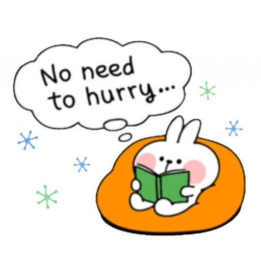 Spoiled rabbit kind word 2 - Sticker 13