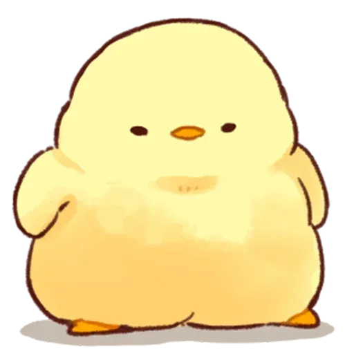 Soft and Cute Chick 2 - Sticker 25