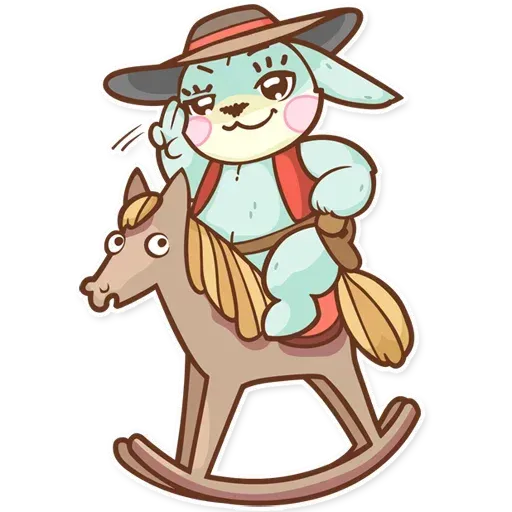 Bunny - Sticker 19