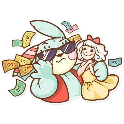 Bunny - Sticker 28