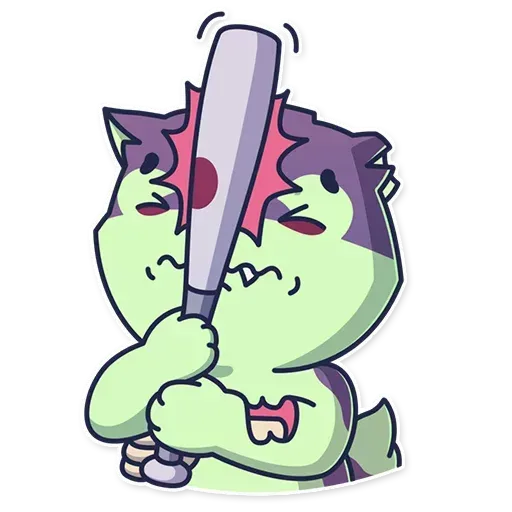 Creepy Wolf - Sticker 14