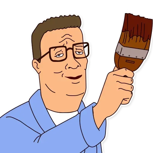 King of the hill - Sticker 10