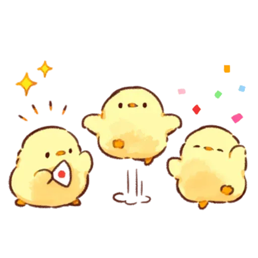 Soft and Cute Chick 3 - Sticker 14
