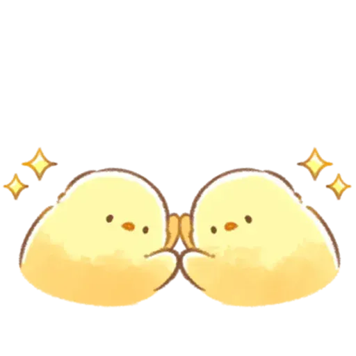 Soft and Cute Chick 3 - Sticker 23