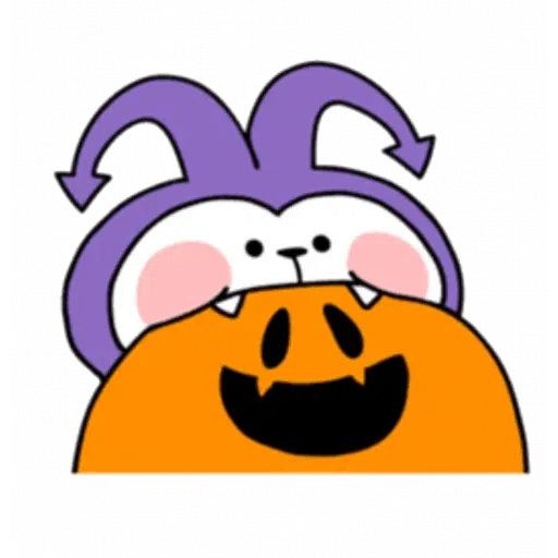 Spoiled rabbit Halloween - Sticker 24