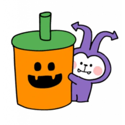 Spoiled rabbit Halloween - Sticker 11