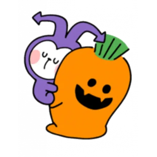 Spoiled rabbit Halloween - Sticker 26