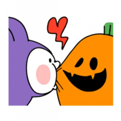 Spoiled rabbit Halloween - Sticker 23