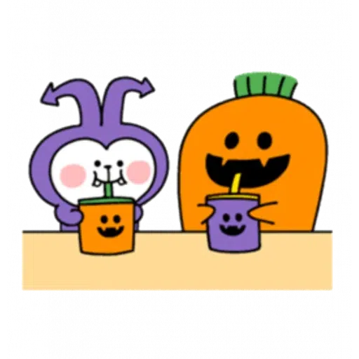Spoiled rabbit Halloween - Sticker 12