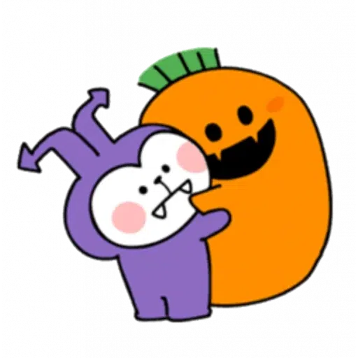Spoiled rabbit Halloween - Sticker 20