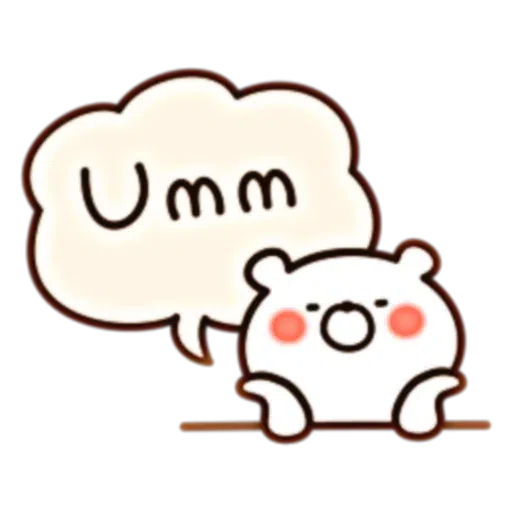 Bear Speech - Sticker 30
