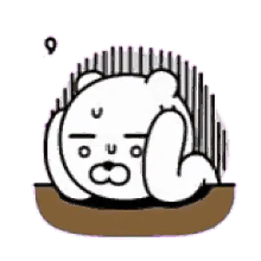 Kakao friends - Ryan - Sticker 10