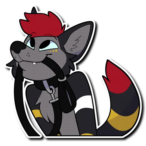 JTwusky the furry - Sticker 11