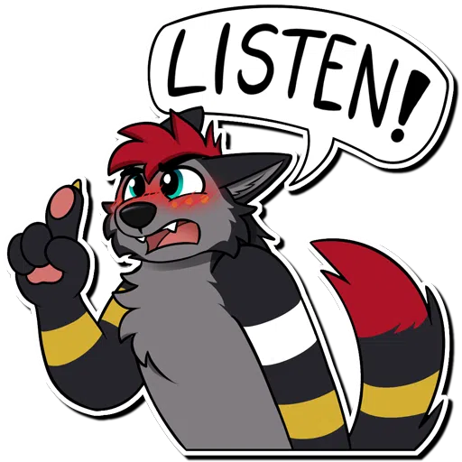 JTwusky the furry - Sticker 9
